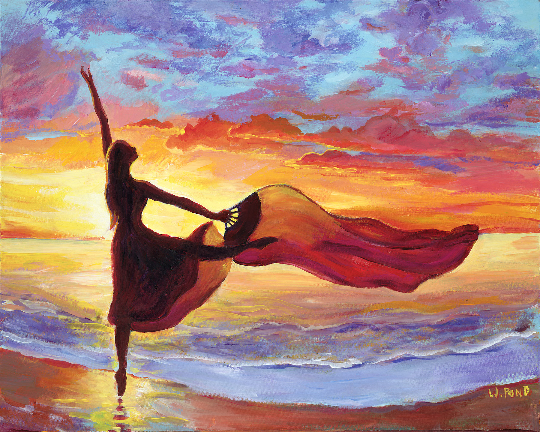 Sunset Dancer portrait